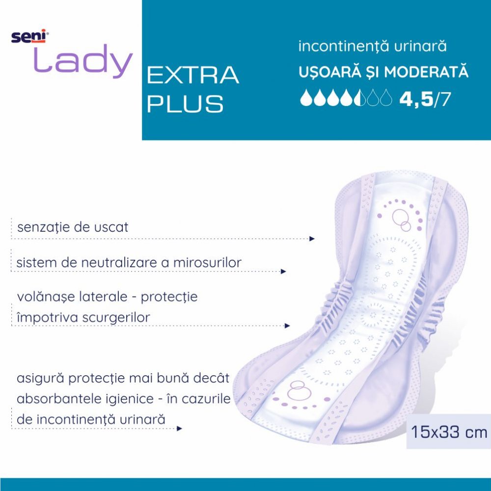 Seni Lady Extra Plus - absorbante urologice - Seni